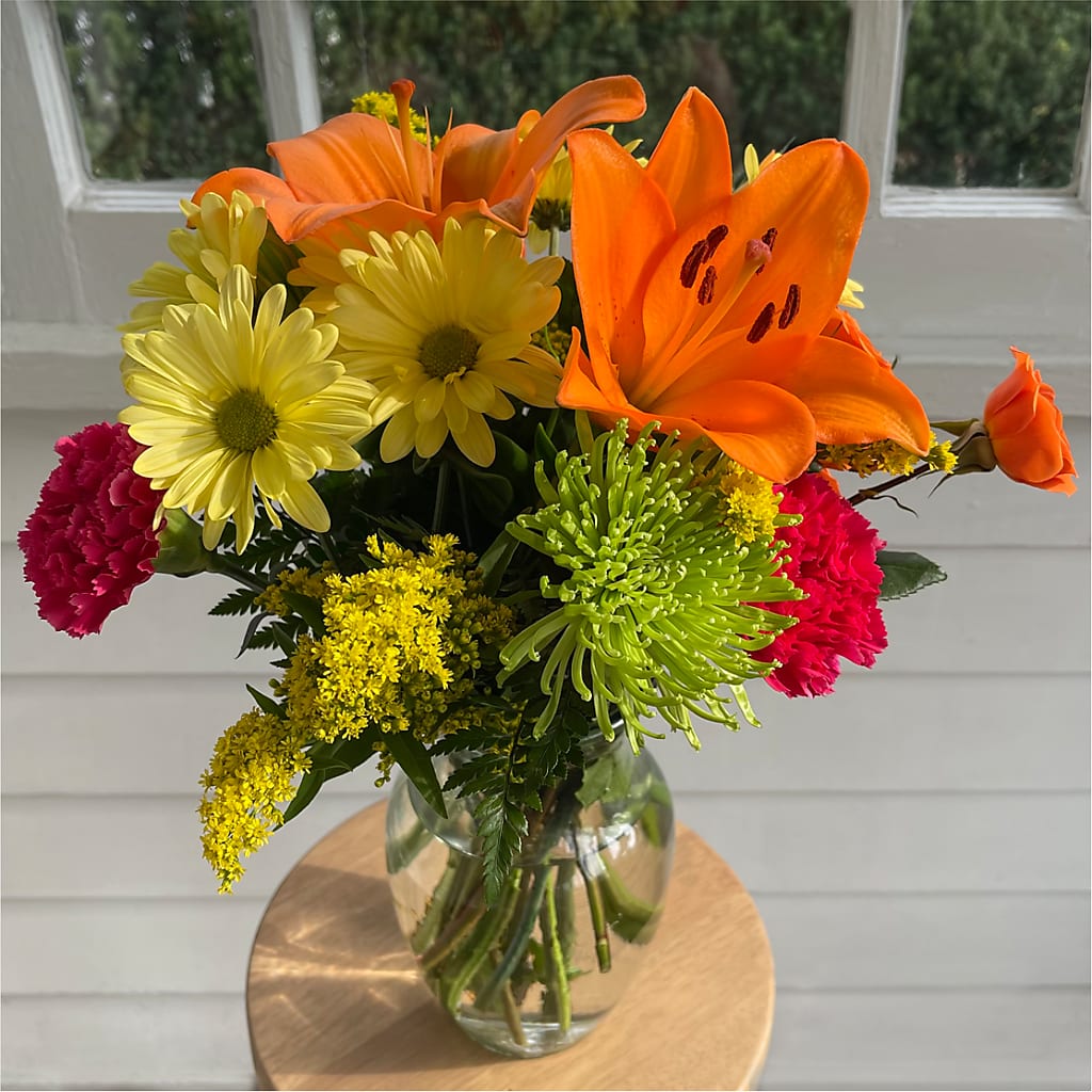 Bold & Bright – A Florist Original – Albertsons, Pleasanton CA