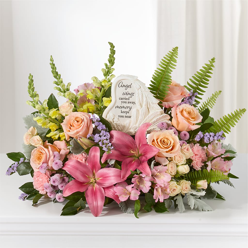 Gentle Light Arrangement – Albertsons, Pleasanton CA