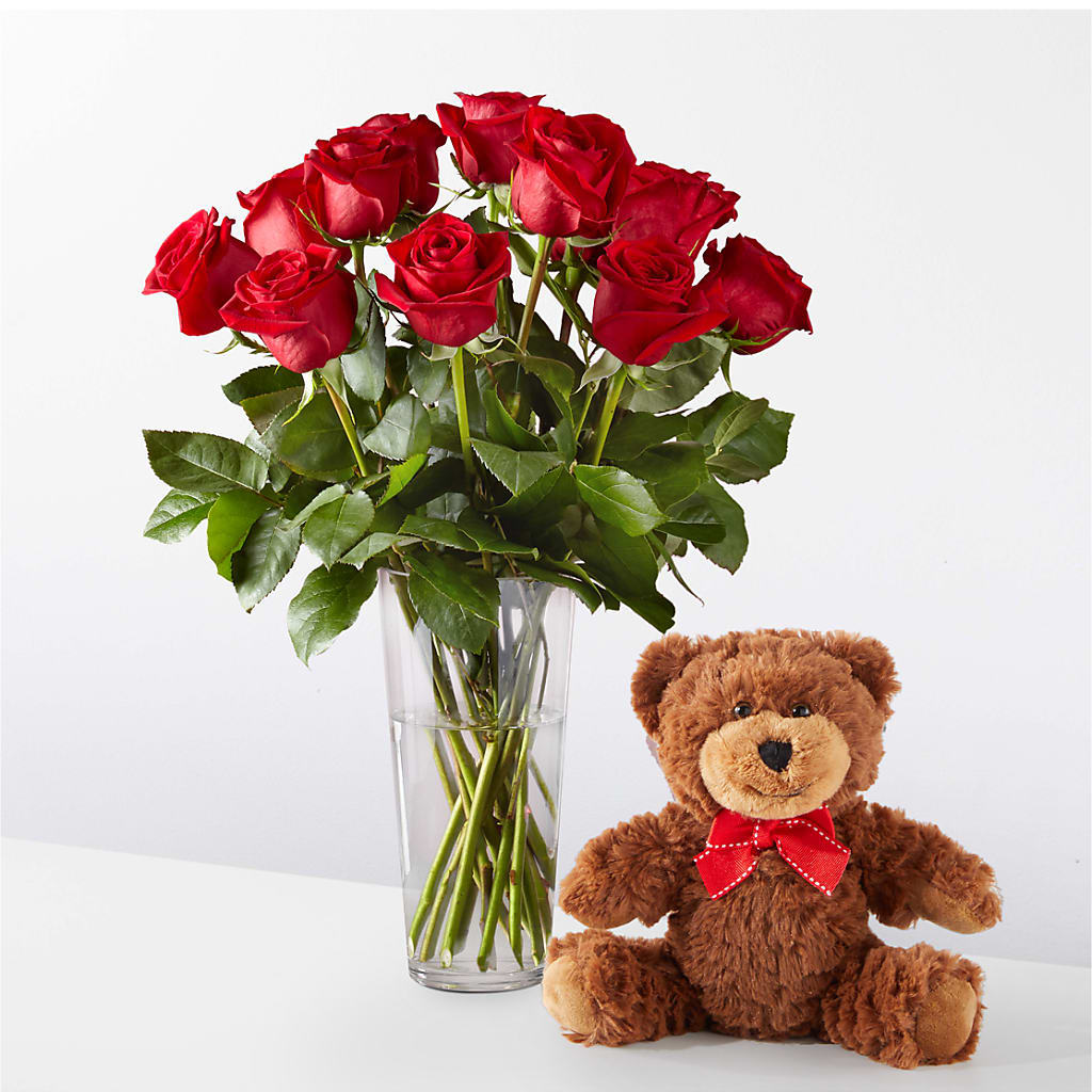 Romantic Long Stem Red Rose Bouquet Bundles – Albertsons, Pleasanton CA