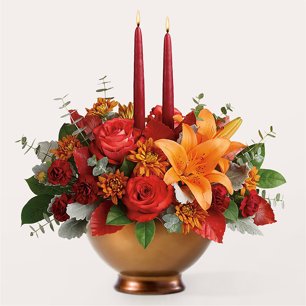 Fruits of Fall Centerpiece – Albertsons, Pleasanton CA