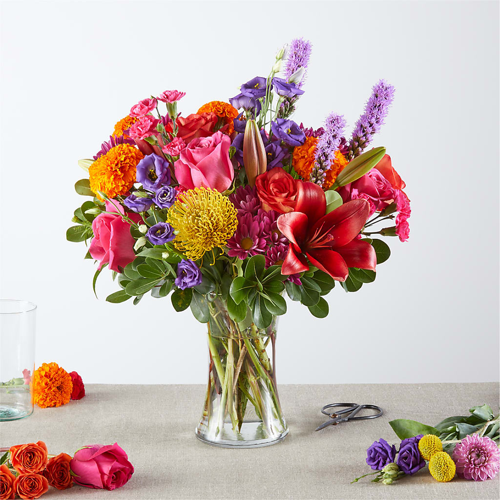 Feast of Color – A Florist Original – Albertsons, Pleasanton CA