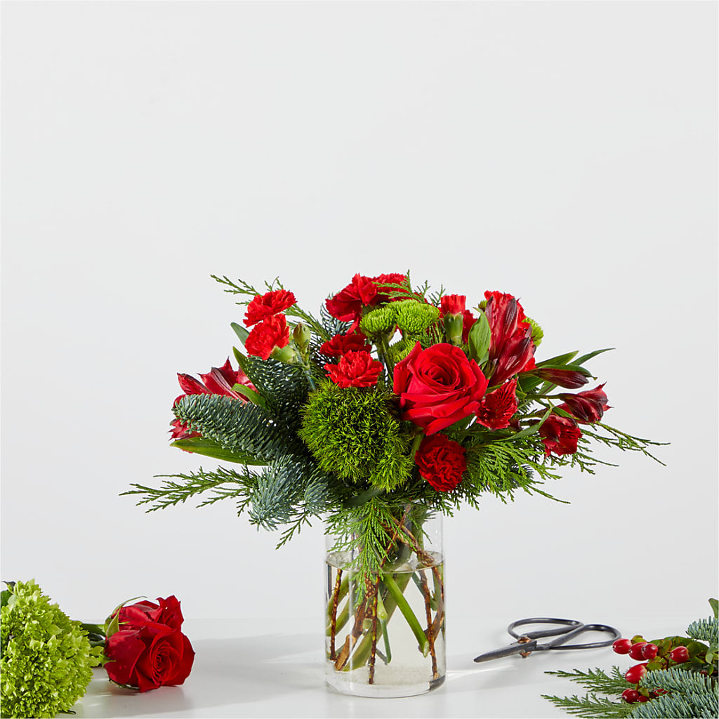 Merry Moment Bouquet – A Florist Original – Albertsons, Pleasanton CA