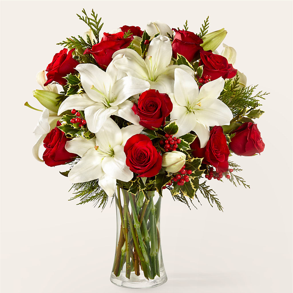 Sparkling Snowflakes Bouquet – Albertsons, Pleasanton CA