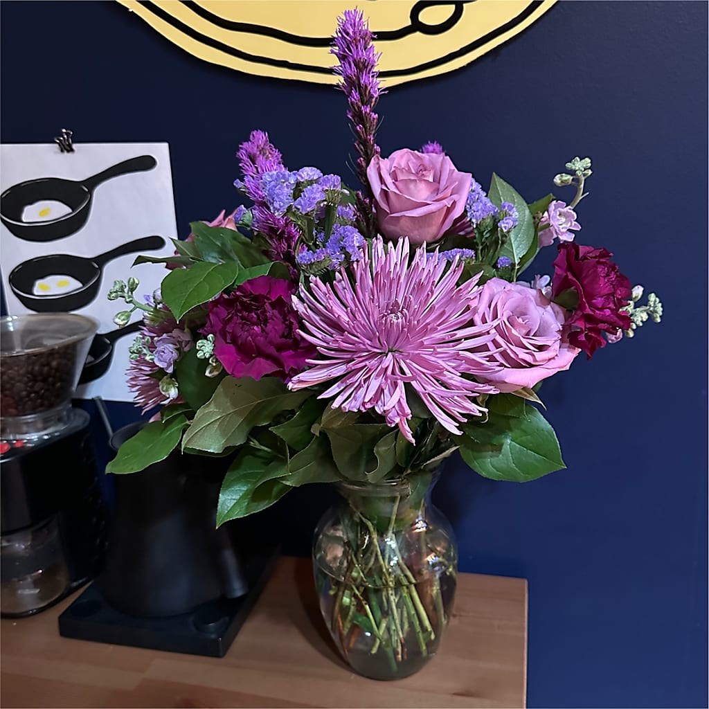 Ultraviolet Bouquet – Albertsons, Pleasanton CA