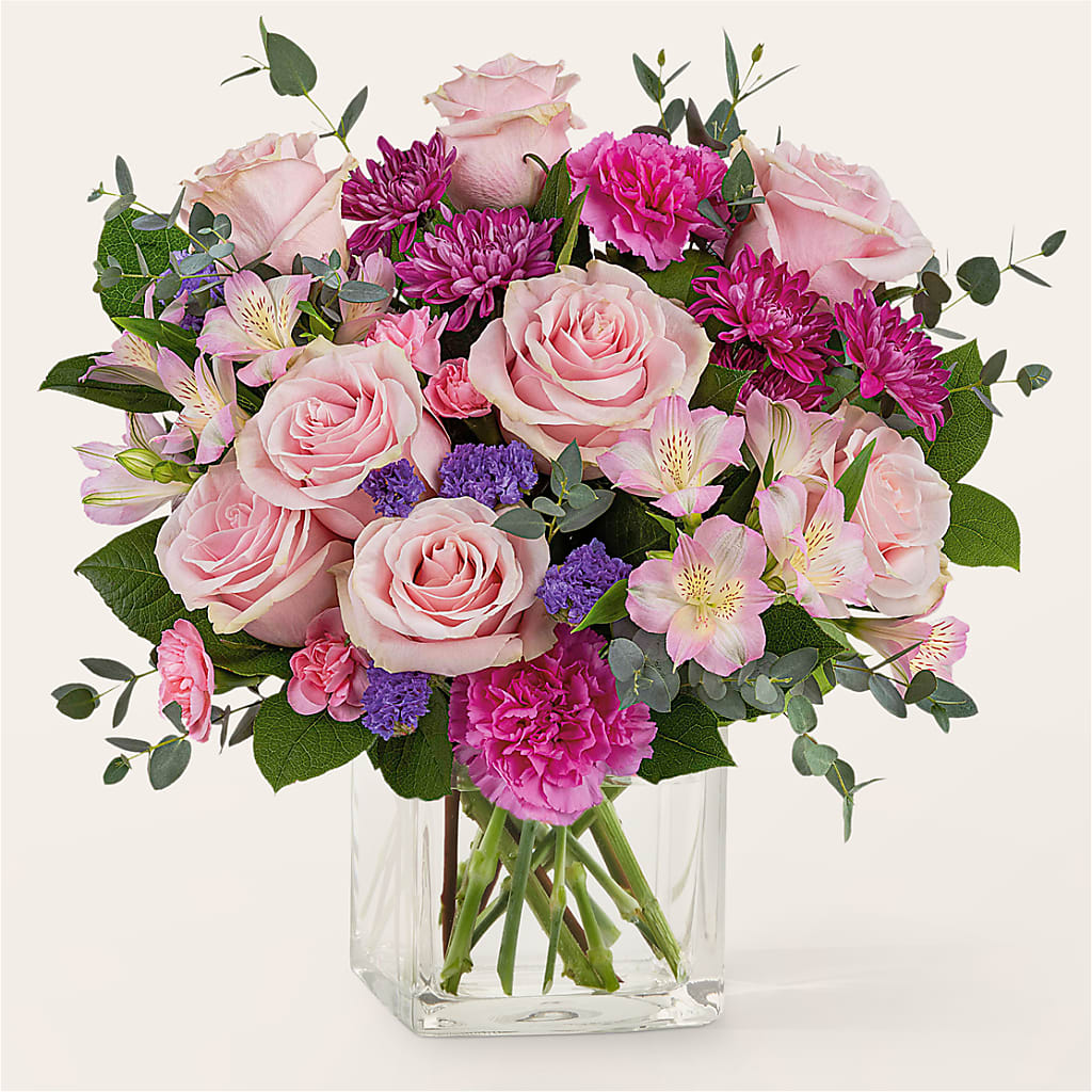 Rosy Radiance Bouquet – Albertsons, Pleasanton CA