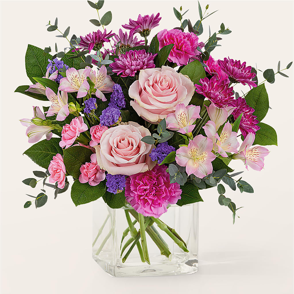 Rosy Radiance Bouquet – Albertsons, Pleasanton CA