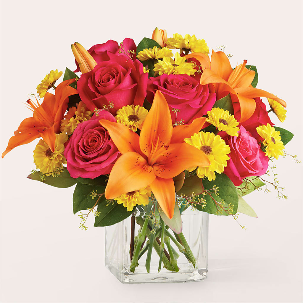 Neon Lights Bouquet – Albertsons, Pleasanton CA