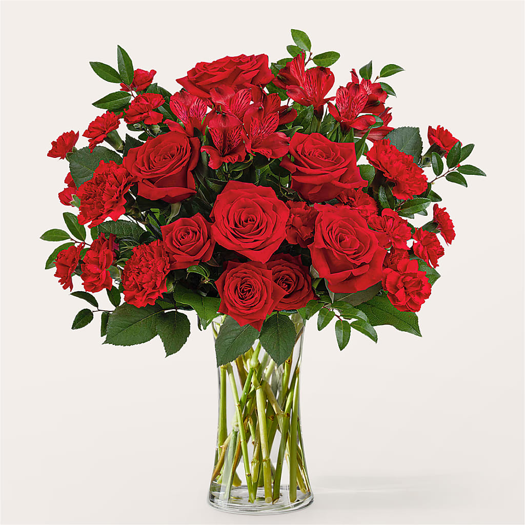 Brilliant Ruby Bouquet – Albertsons, Pleasanton CA