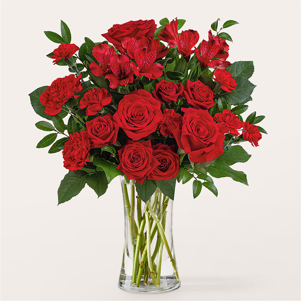 Brilliant Ruby Bouquet – Albertsons, Pleasanton CA