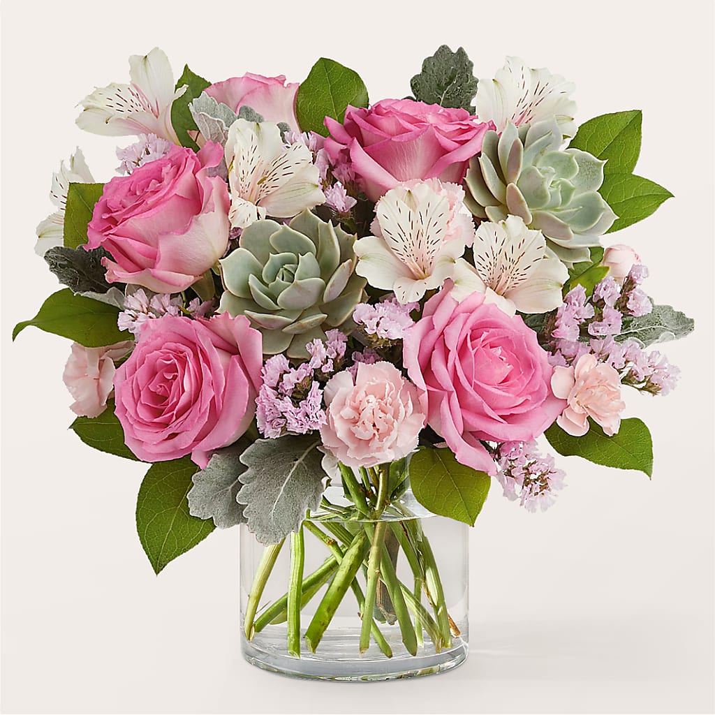 Dusty Rose Bouquet – Albertsons, Pleasanton CA