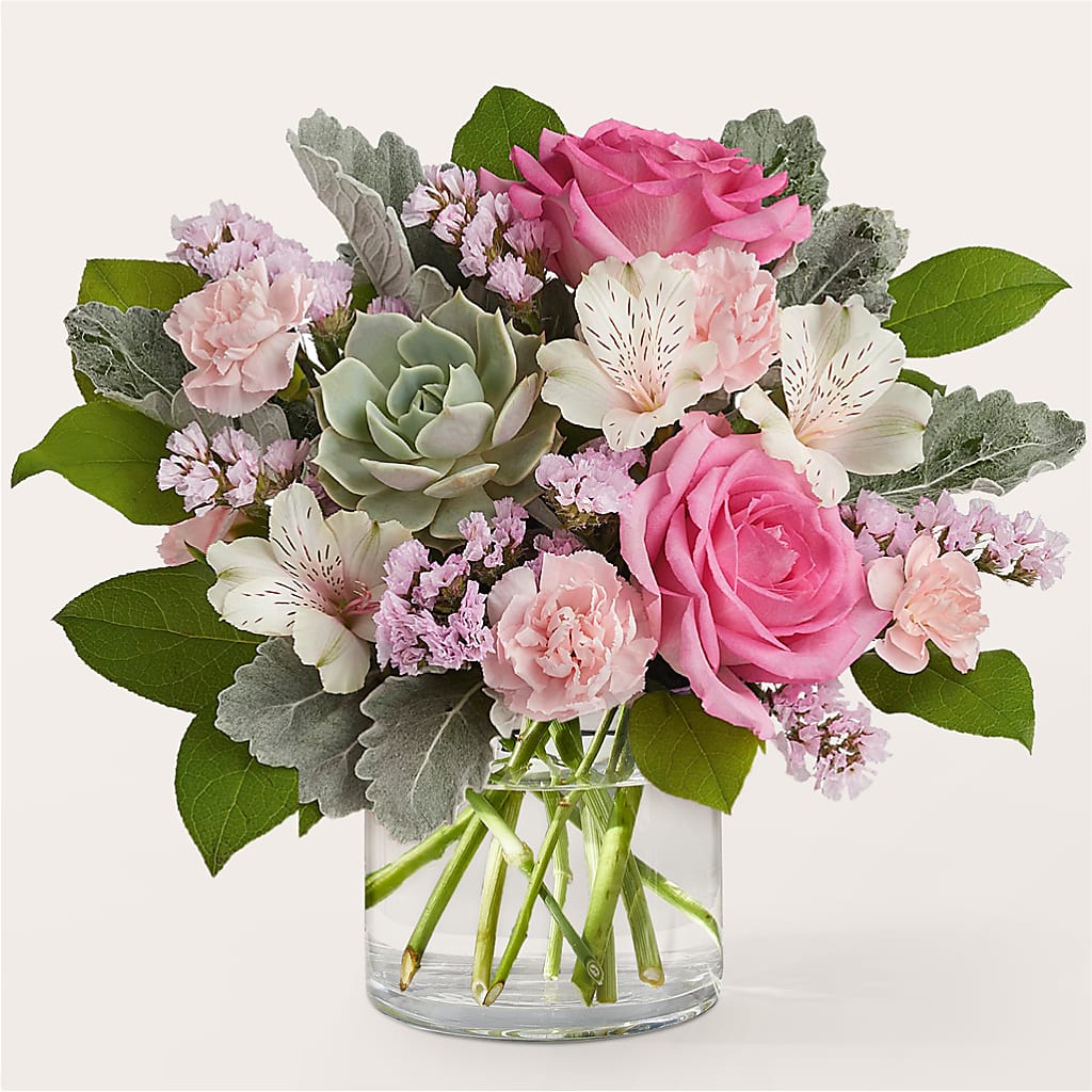 Dusty Rose Bouquet – Albertsons, Pleasanton CA