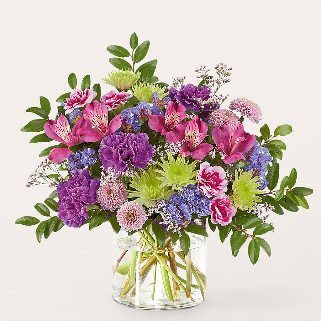 Glass Half Full Bouquet – Albertsons, Pleasanton CA