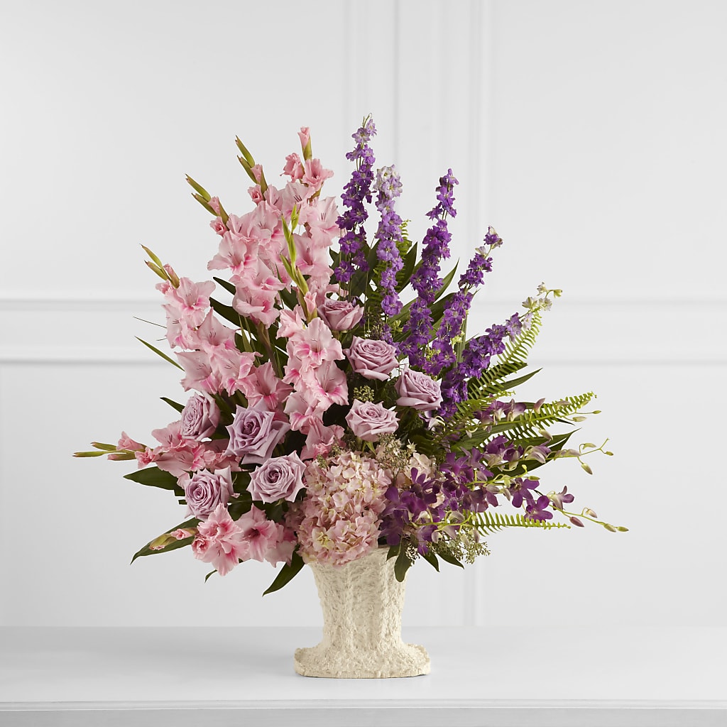 Flowing Garden Arrangement – Albertsons, Pleasanton CA