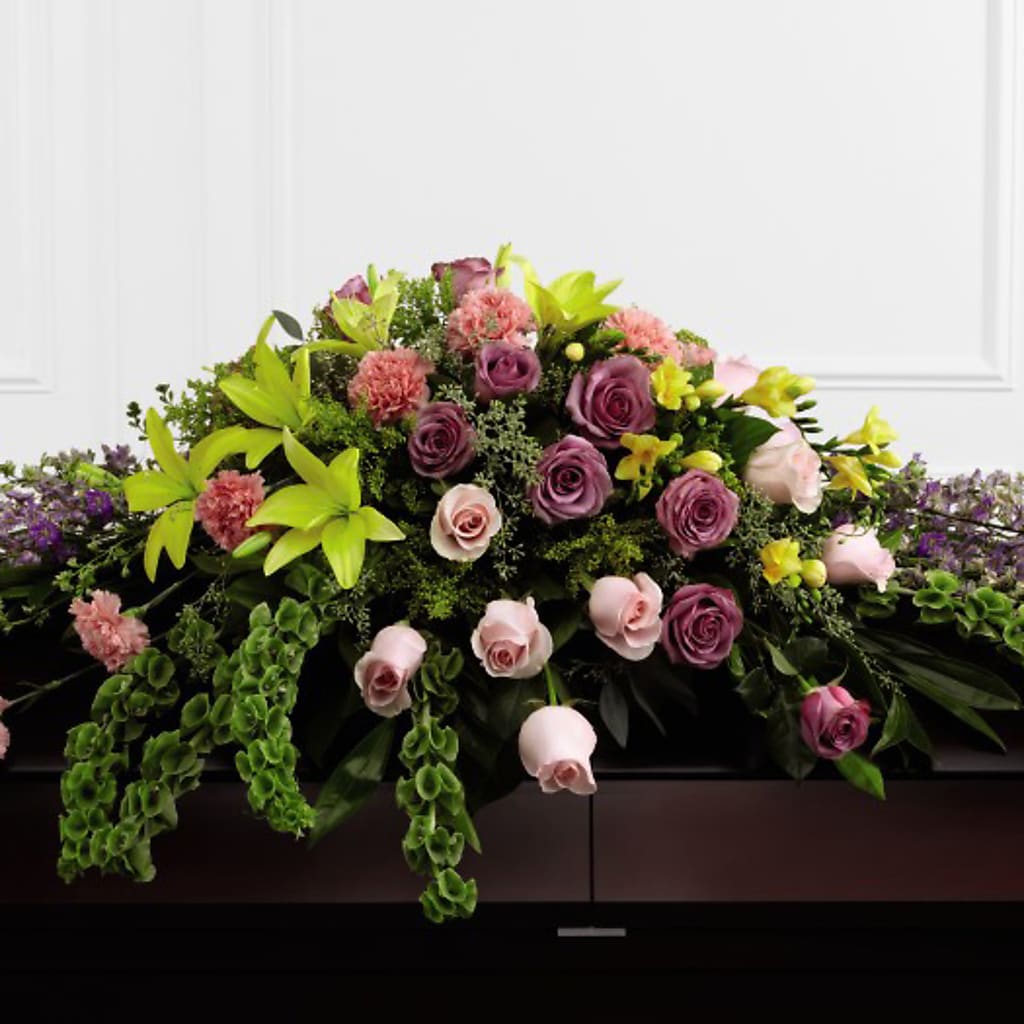 Forever Beloved Casket Spray – Albertsons, Pleasanton CA
