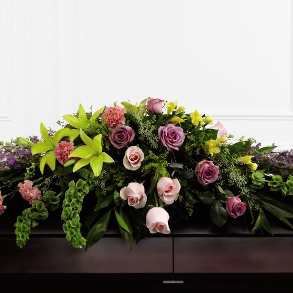 Forever Beloved Casket Spray – Albertsons, Pleasanton CA