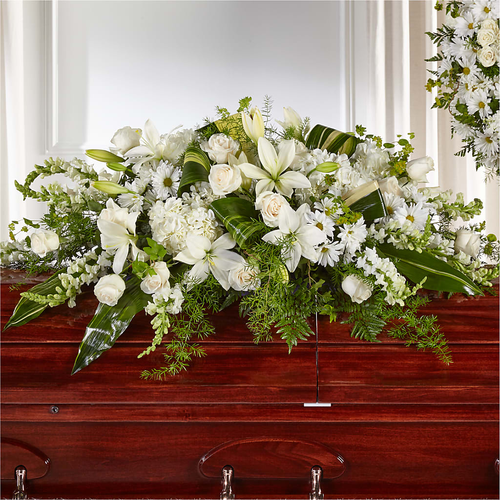 Abundance Casket Spray – Albertsons, Pleasanton CA
