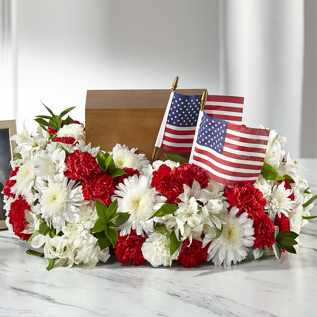 Spirit of Patriotism Cremation Adornment – Albertsons, Pleasanton CA