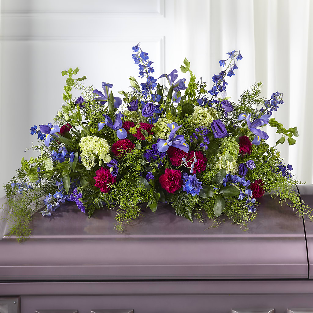 Always Treasured Casket Spray – Albertsons, Pleasanton CA