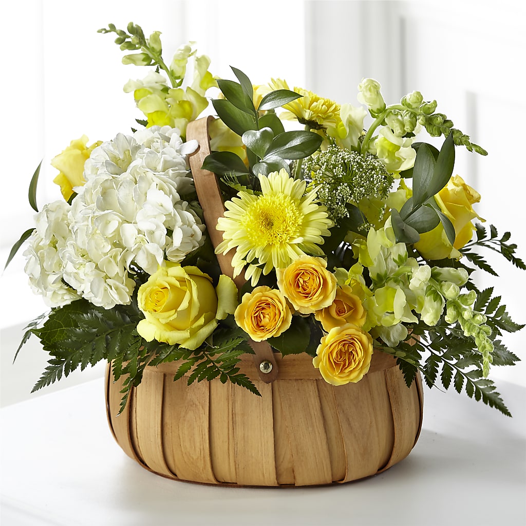 Rustic Remembrance Basket – Albertsons, Pleasanton CA