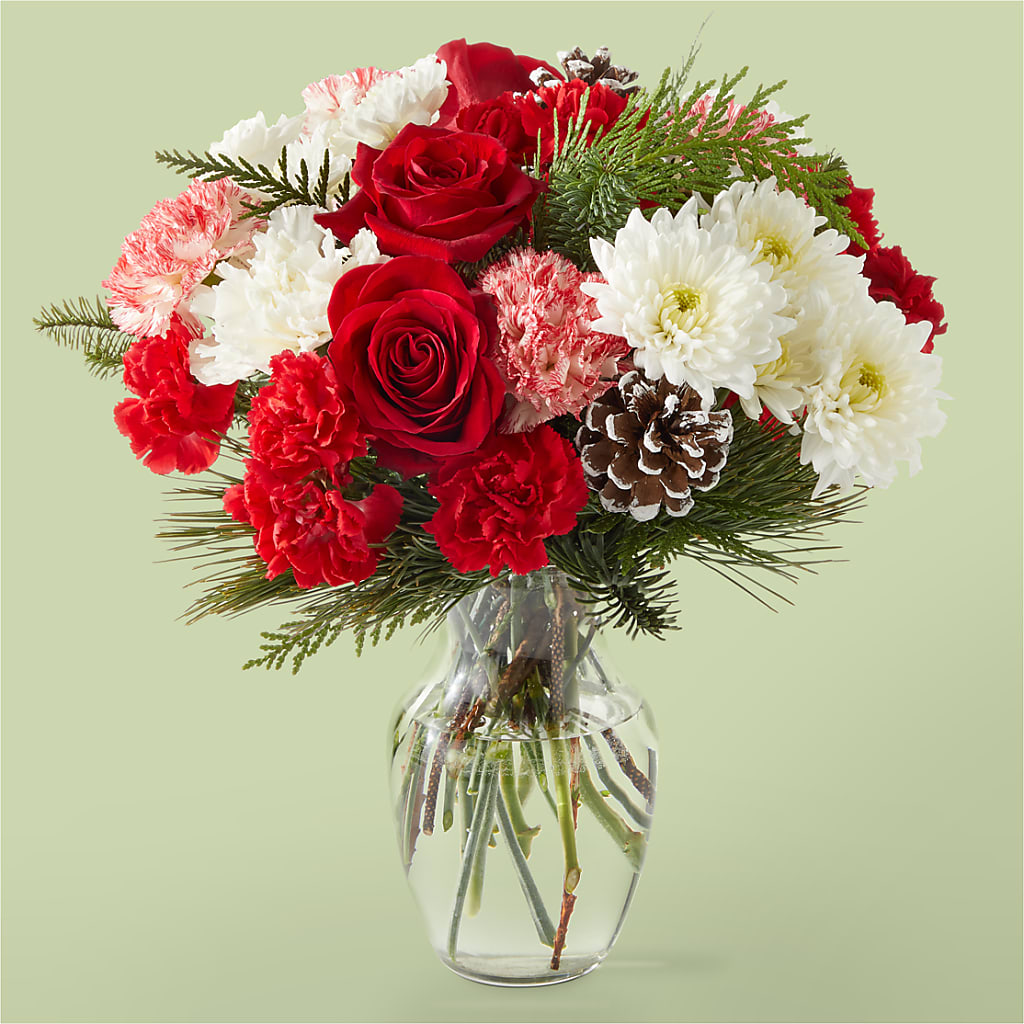 Candy Cane Lane Bouquet – Albertsons, Pleasanton CA