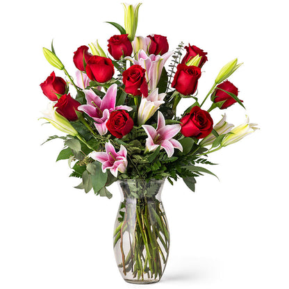 Premium Unforgettable Rose Lilly Red –  Albertsons, Pleasanton CA