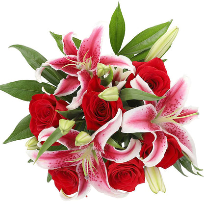 Debi Lilly Red Fragrant Rose Bouquet –  Albertsons, Pleasanton CA