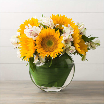 Alluring Sunflower Arrangement –  Albertsons, Pleasanton CA