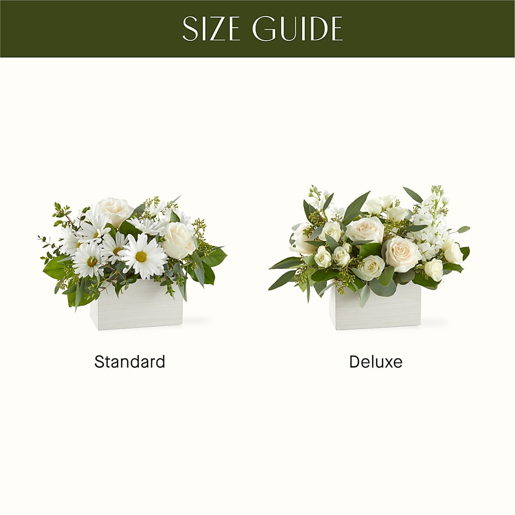 Fresh Linen Box Bouquet –  Albertsons, Pleasanton CA