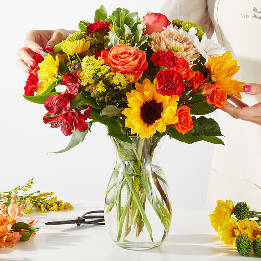 Fall Delight – A Florist Original –  Albertsons, Pleasanton CA