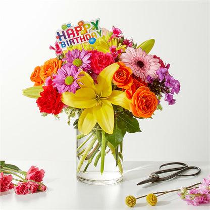 Cue the Confetti - A Florist Original –  Albertsons, Pleasanton CA