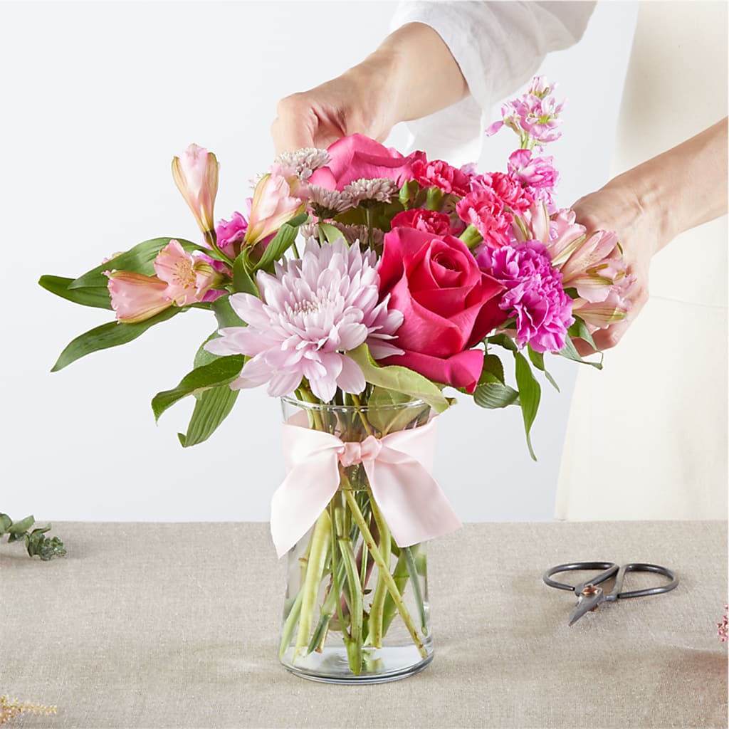 Pink Ribbon - A Florist Original –  Albertsons, Pleasanton CA
