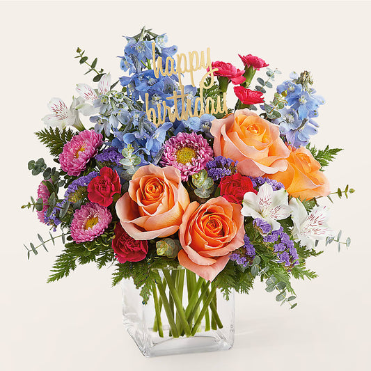 Birthday Bash Bouquet –  Albertsons, Pleasanton CA