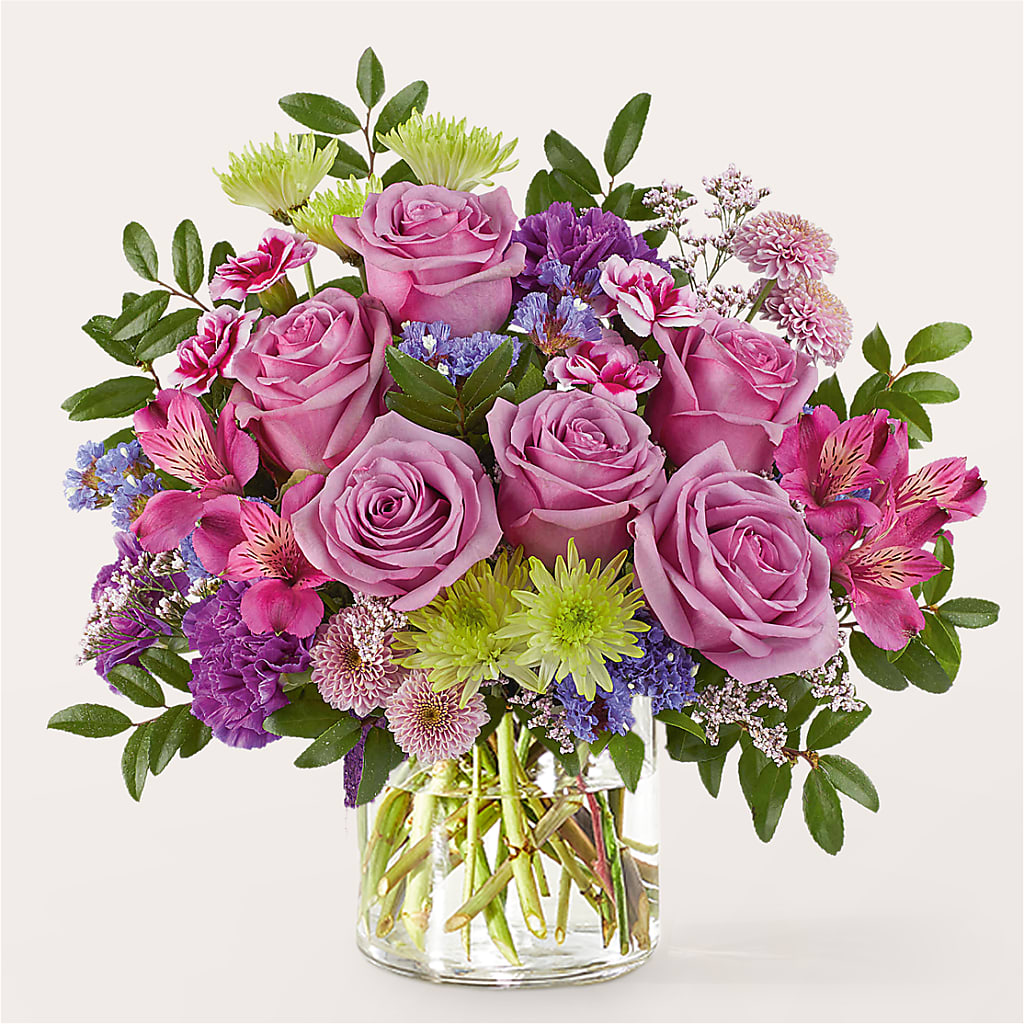 Glass Half Full Bouquet –  Albertsons, Pleasanton CA