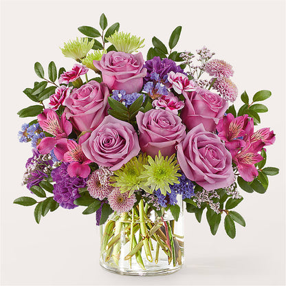 Glass Half Full Bouquet –  Albertsons, Pleasanton CA