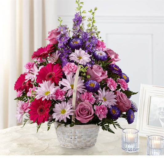 Pastel Peace Basket –  Albertsons, Pleasanton CA