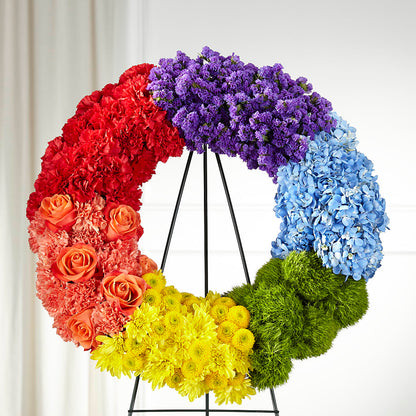 Circle of Love Wreath –  Albertsons, Pleasanton CA