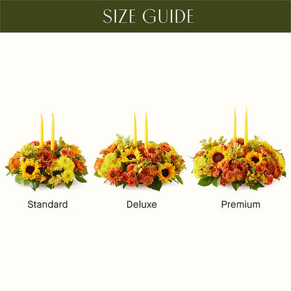 Autumn Harmony Centerpiece –  Albertsons, Pleasanton CA