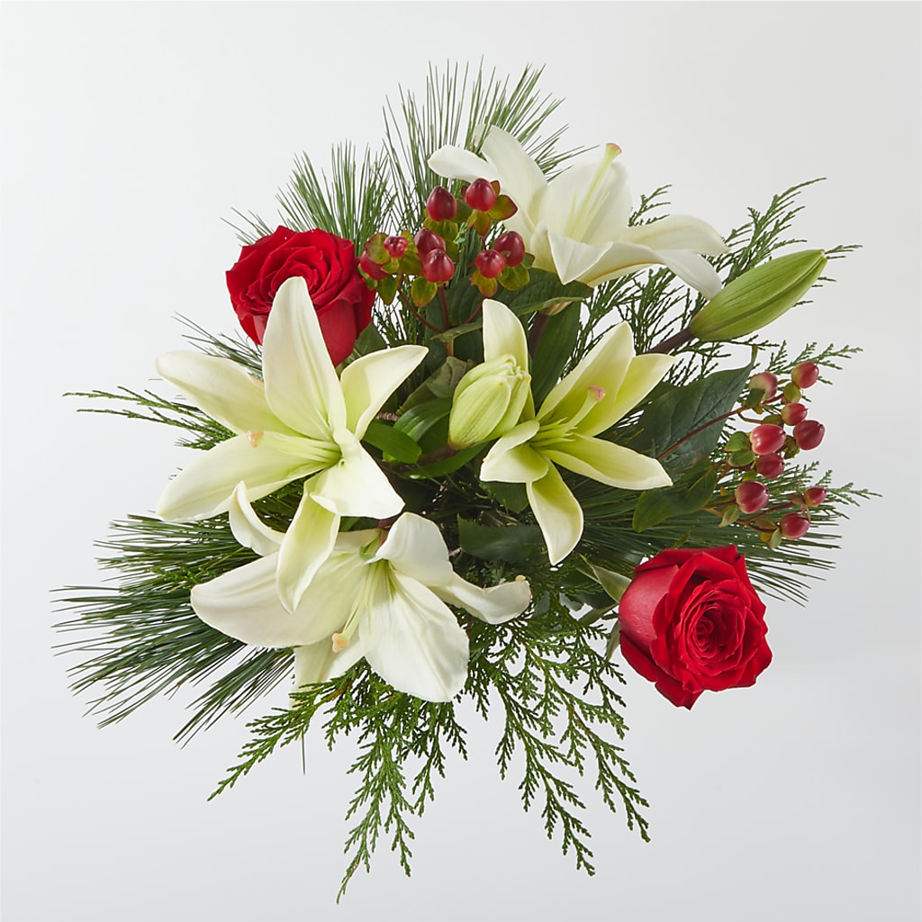 Evergreen Delight Bouquet & Happy Birthday Topper –  Albertsons, Pleasanton CA