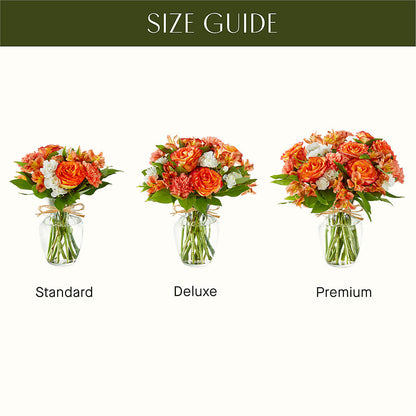 Apricot Glow Bouquet –  Albertsons, Pleasanton CA