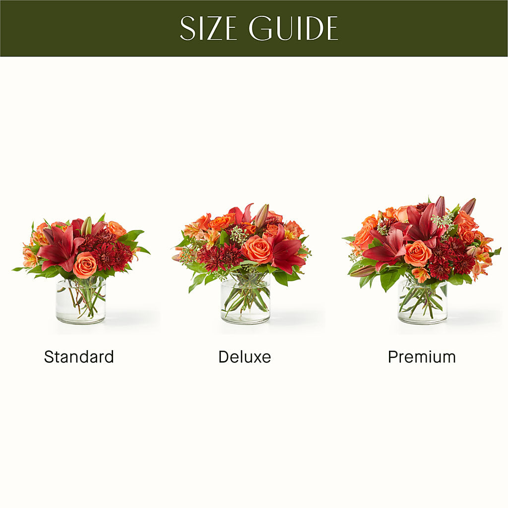 Crimson Leaves Bouquet –  Albertsons, Pleasanton CA