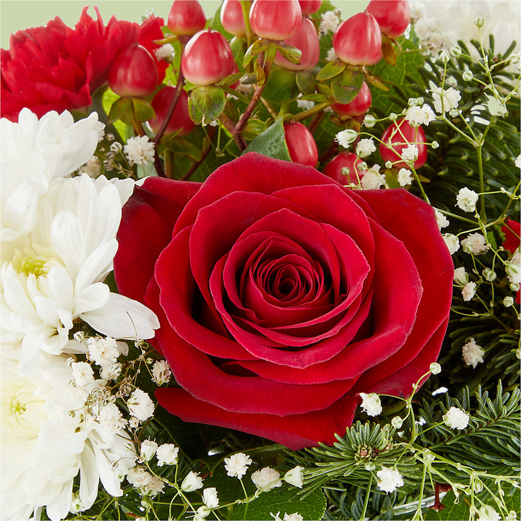 Chance of Flurries Bouquet –  Albertsons, Pleasanton CA