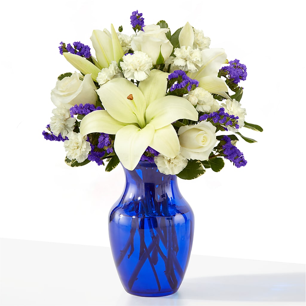 Sapphire Rush Bouquet –  Albertsons, Pleasanton CA