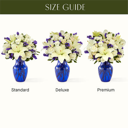 Sapphire Rush Bouquet –  Albertsons, Pleasanton CA
