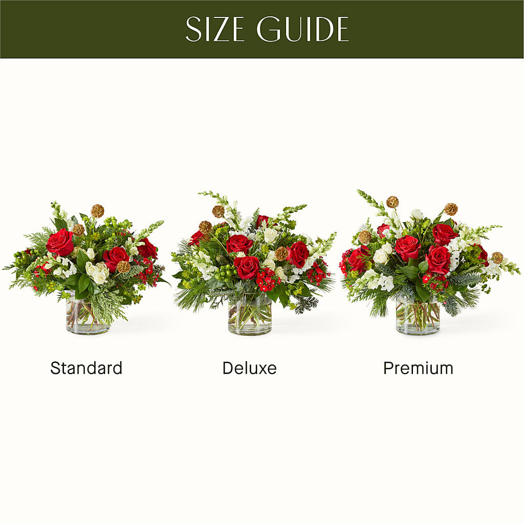 Deck the Halls Bouquet –  Albertsons, Pleasanton CA