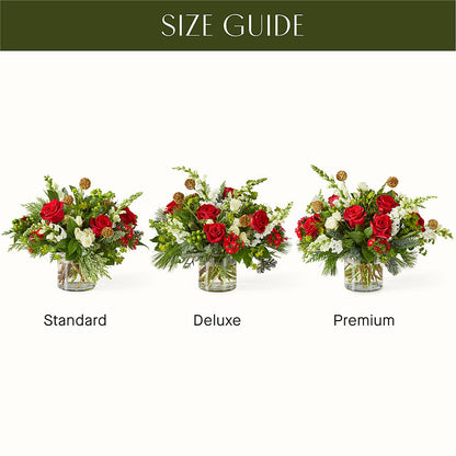 Deck the Halls Bouquet –  Albertsons, Pleasanton CA