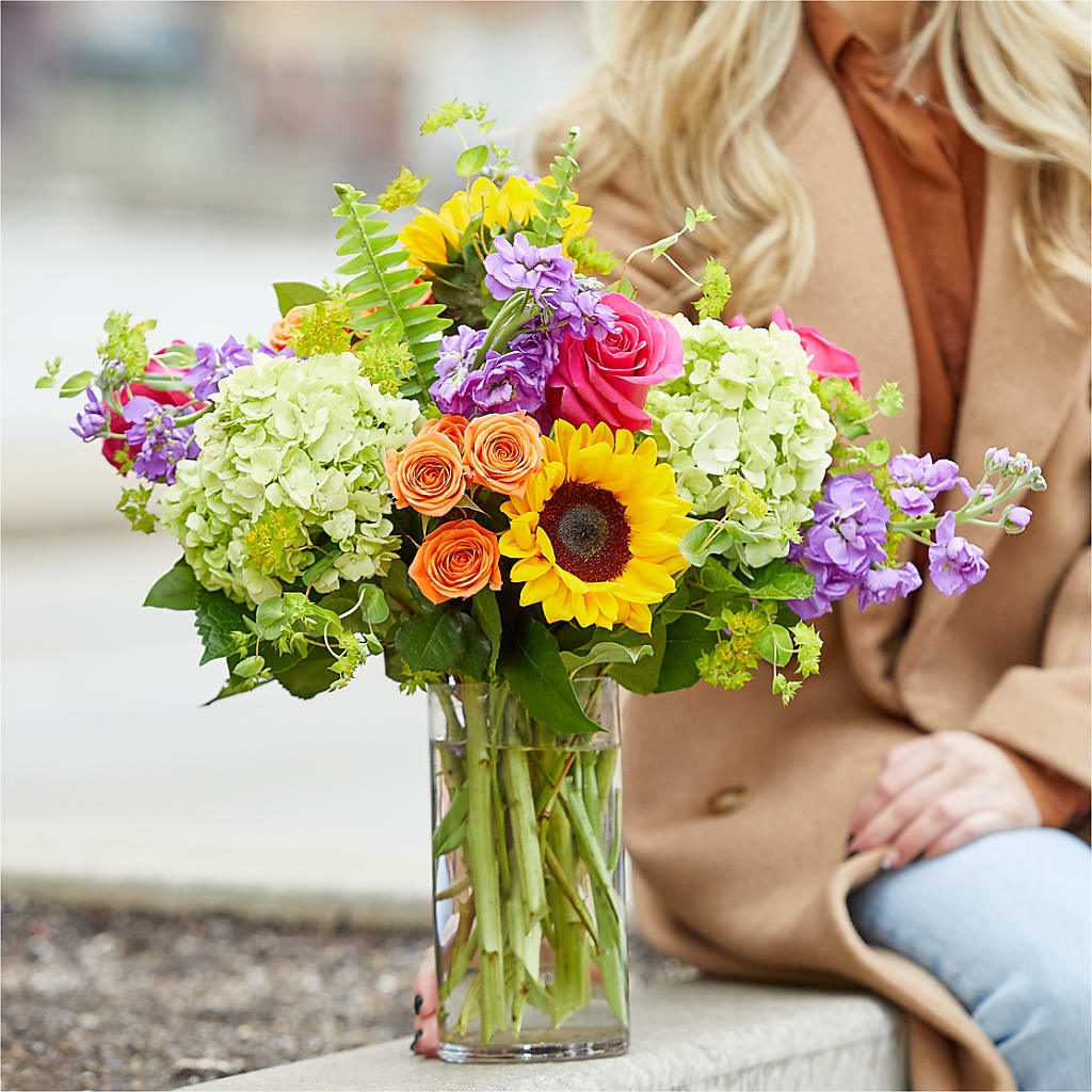 Vibrant Greetings Bouquet –  Albertsons, Pleasanton CA